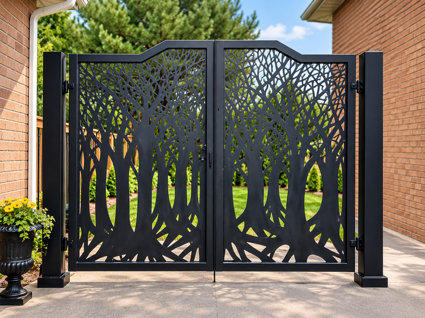 DECORATIVE GATES AND RAILINGS